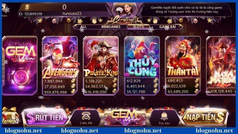 Gemwin mệnh danh là viên ngọc quý trong làng nổ hũ online