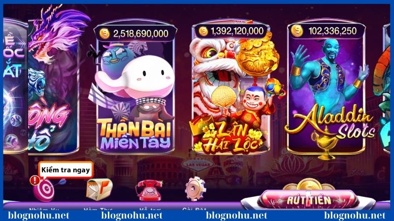 Nổ hũ 789Club - Game slot nhận lộc thưởng siêu khủng 2 789Club mang đến thiên đường slot đa dạng