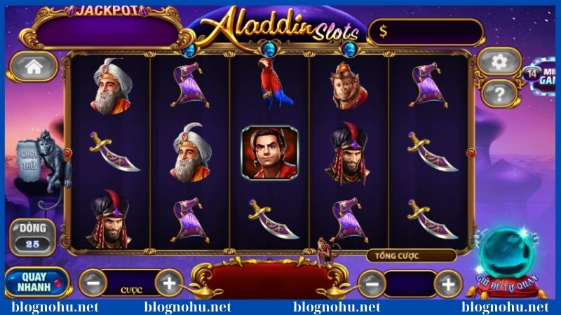 Nổ hũ 789Club - Game slot nhận lộc thưởng siêu khủng 3 Aladdin slots là nổ hũ 789Club hot hàng đầu hiện nay