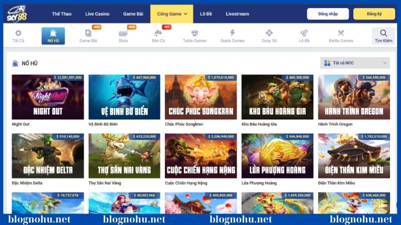 Nổ hũ Sky88 - Giải mã từ A đến Z về game slot đẳng cấp 1 Giải mã từ A đến Z về game nổ hũ Sky88 đẳng cấp