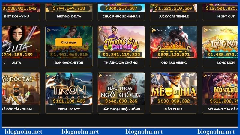 Nổ hũ DEBET - Quay slot đổi thưởng siêu khủng hàng ngày 4 Khám phá kho tàng game nổ hũ DEBET siêu hot