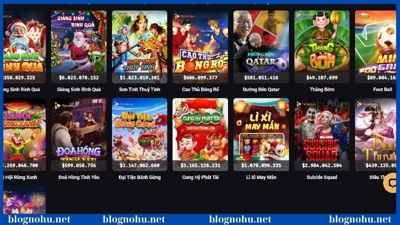 Nổ hũ Vin88 - Cơ hội phát tài chỉ trong một vòng quay 2 Kho game có đa dạng chủ đề nổ hũ Vin88