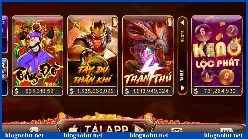 Nổ hũ Zowin - Bí kíp săn hũ thưởng lão luyện như cao thủ 2 Kho game vạn người mê tại nổ hũ Zowin