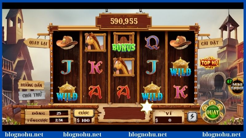 Nổ hũ Loc Club - Khám phá những game slot đẳng cấp châu Á 4 Nổ hũ Miền Tây Hoang Dã tại Loc Club cực hot hiện nay