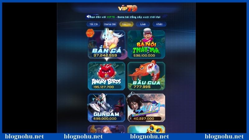 Nổ hũ Vip79 - Săn tiền thưởng jackpot không giới hạn 1 Nổ hũ Vip79 đem đến giải thưởng giá trị không giới hạn