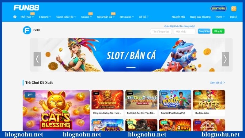 Nổ hũ Fun88 - Săn hũ thưởng jackpot tiền tỷ mỗi ngày 1 Săn nổ hũ Fun88 đổi thưởng jackpot tiền tỷ mỗi ngày