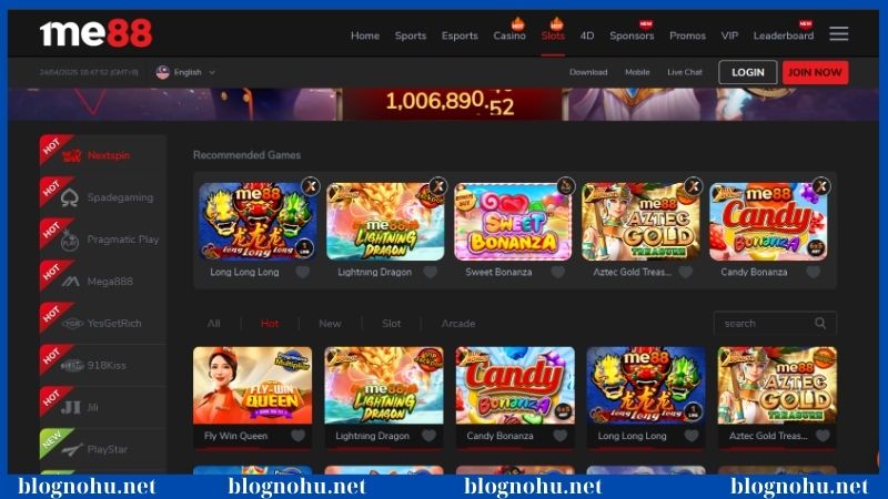 Nổ hũ Me88 - Tất tần tật về nền tảng game slot cực chất 1 Tất tần tật về nổ hũ Me88 cực chất
