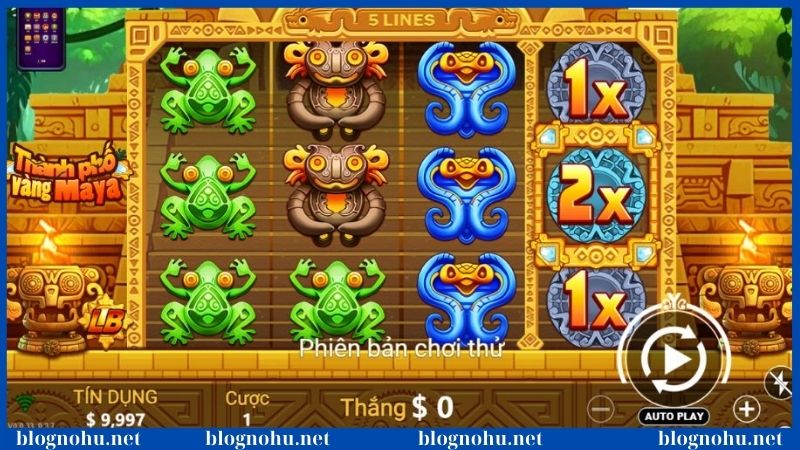 Nổ hũ Fun88 - Săn hũ thưởng jackpot tiền tỷ mỗi ngày 3 Thành Phố Vàng Maya slot sở hữu đồ họa cực chất